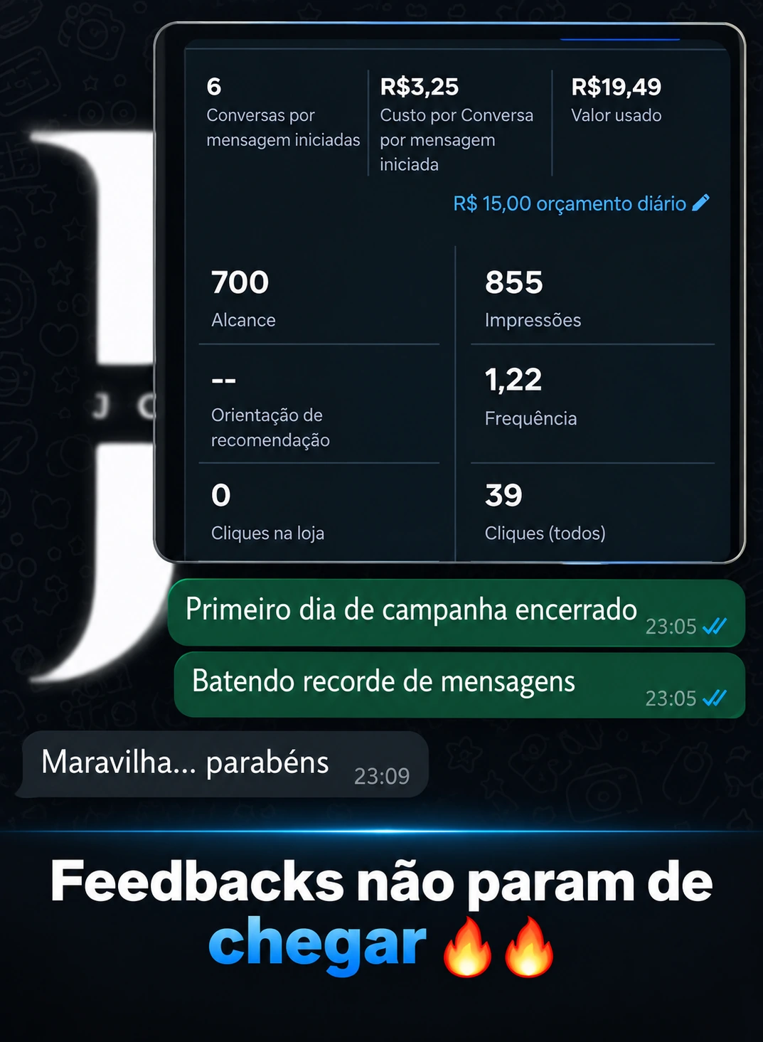 Feedback de campanha — geração de mensagens